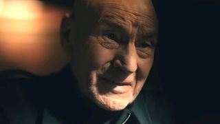 Professor X looking upset in the Doomsday trailer.