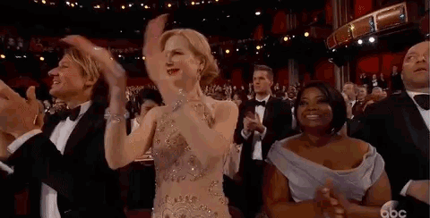 2017: When Nicole Kidman clapped weird.