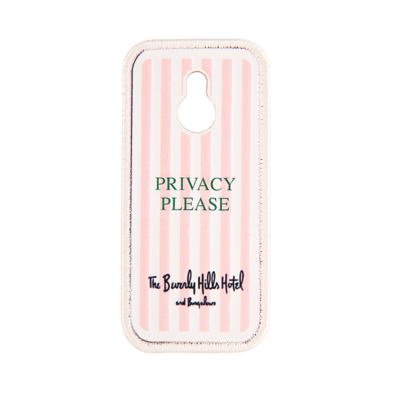 Stoney Clover Lane X the Beverly Hills Hotel &#039;privacy Please&#039; Patch