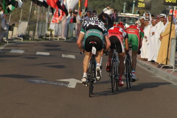 The sprint opens up