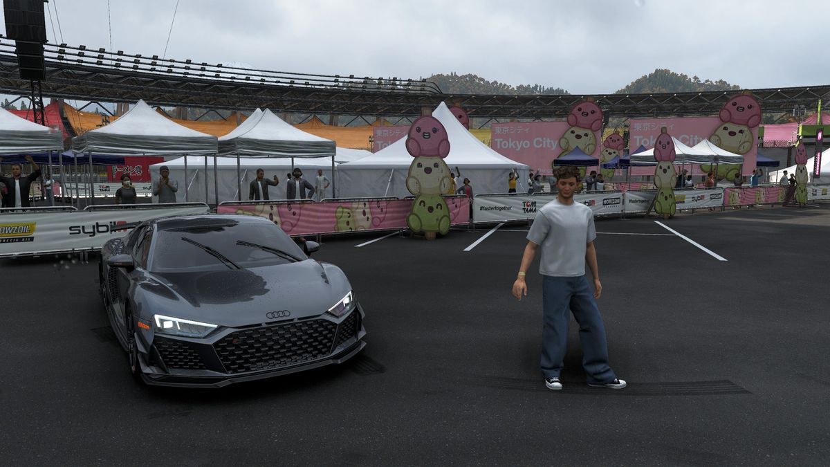 Where to find Mascot City's Tokyo City Dango area in Forza Horizon 6