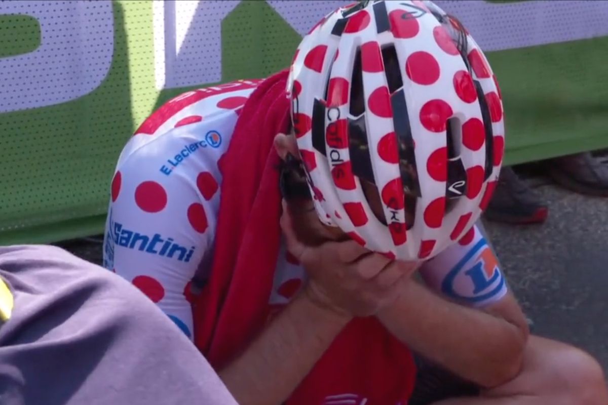 Simon Geschke Cofidis Tour de France 2022 stage 18 polka dot jersey