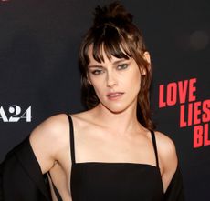 Kristen Stewart attends the Los Angeles Premiere Of A24's "Love Lies Bleeding" at Fine Arts Theatre on March 05, 2024