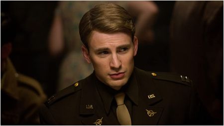 Chris Evans in Captain America: The First Avenger
