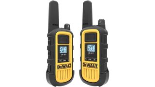 Product shot of the DeWalt DXFRS800, one of the best walkie talkies