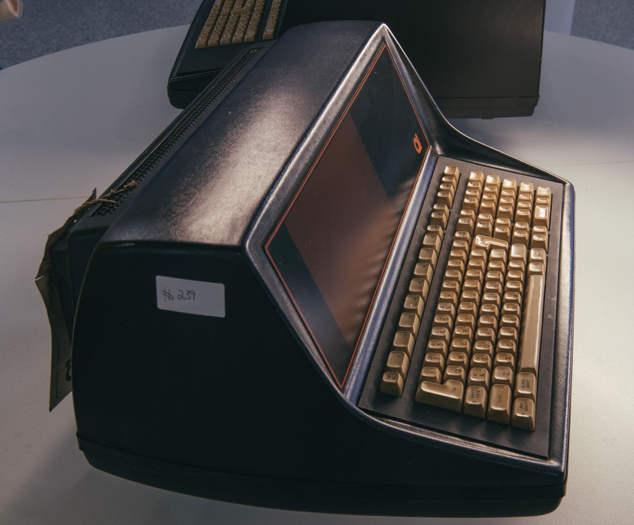 The Q1 Microcomputer from the side