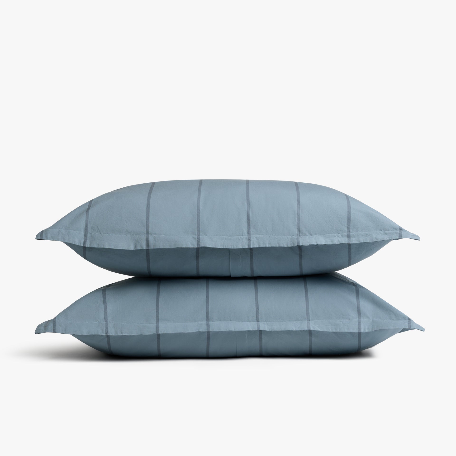 Percale Sham Set (dusk Stripe) - Standard / Dusk Stripe