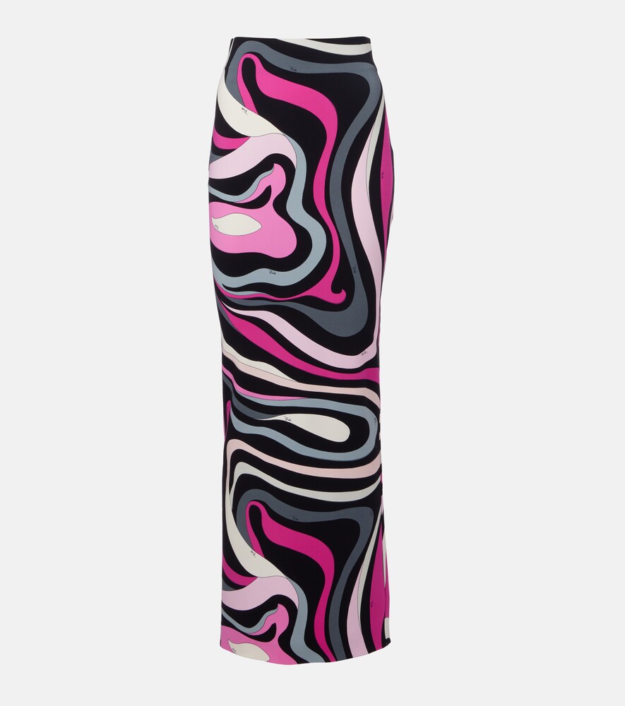 Marmo High-Rise Maxi Skirt