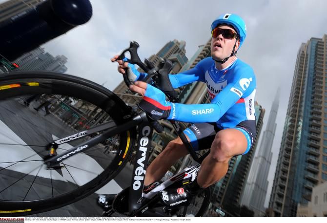 Young rider Dylvan Van Baarle (Garmin-Sharp) had a strong showing