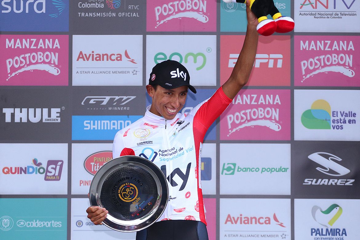 Egan Bernal also won the mountain classification