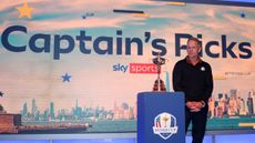Luke Donald before his captain's picks for the Ryder Cup