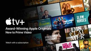 Apple TV Plus launching as an add-on subscription in Amazon Prime Video in October 2024.