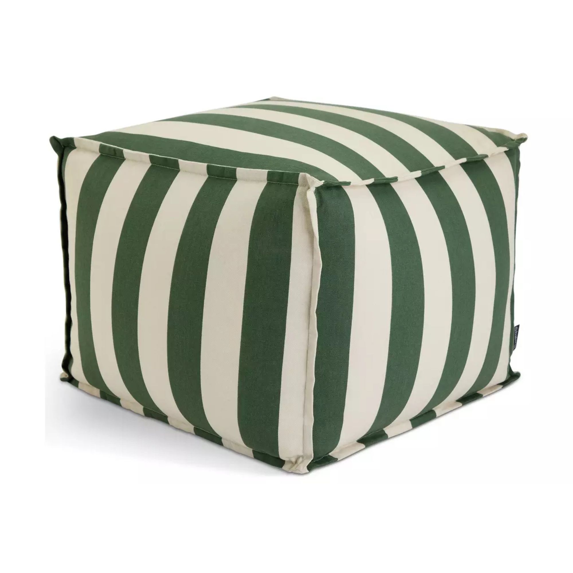 Habitat Stripe Outdoor Pouffe Cushion
