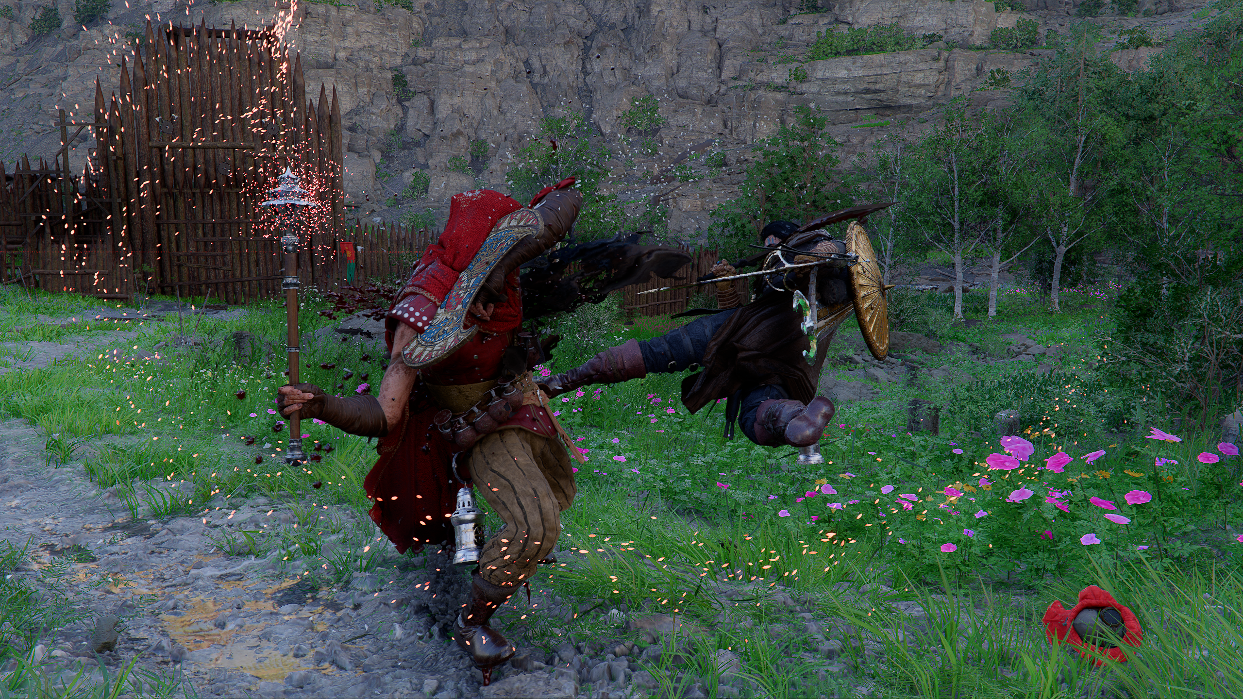 Jump kick attack in Crimson Desert