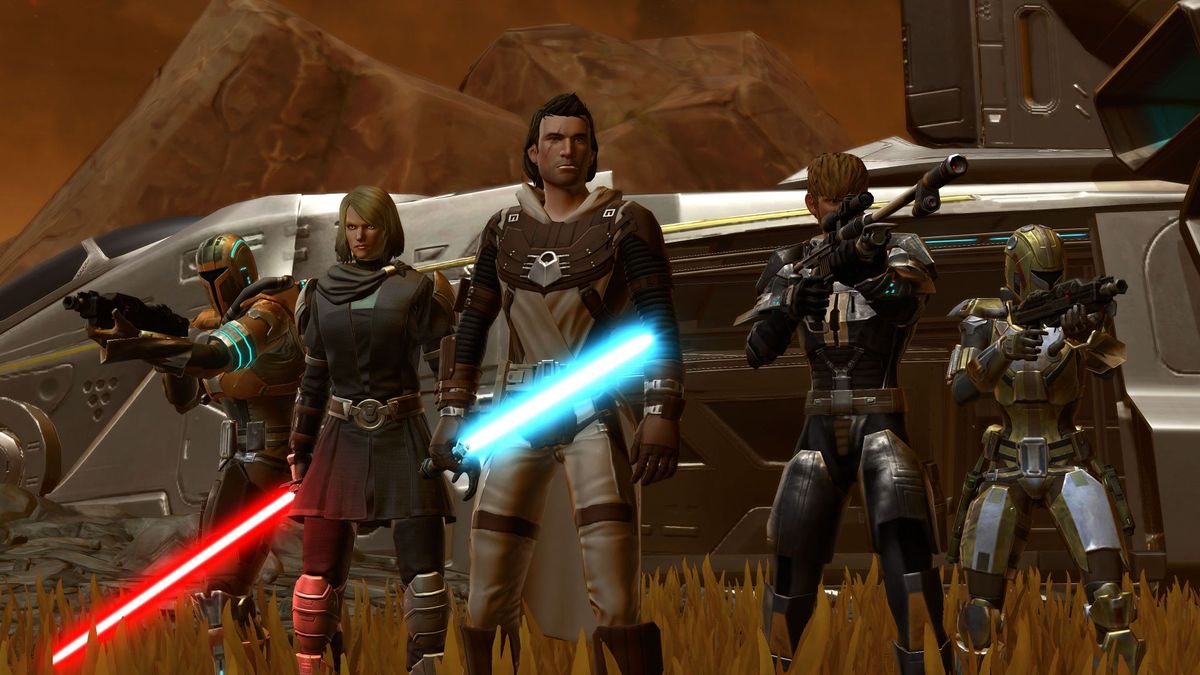 star wars the old republic size of