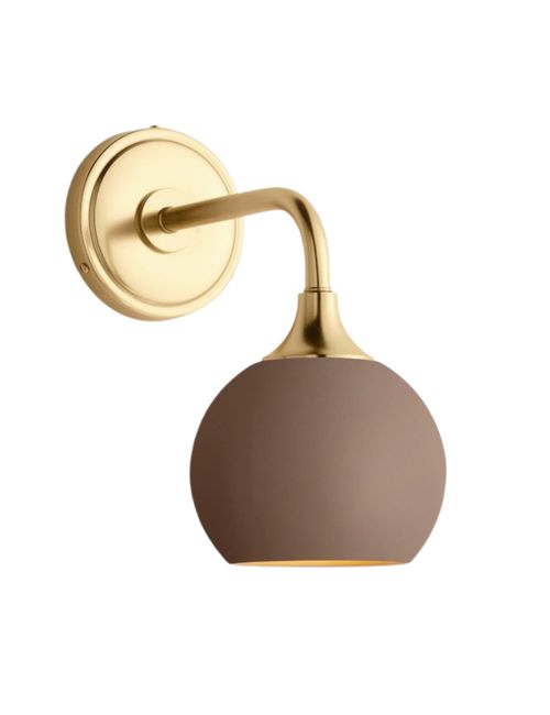 Poplar Sconce (Matte Umber)