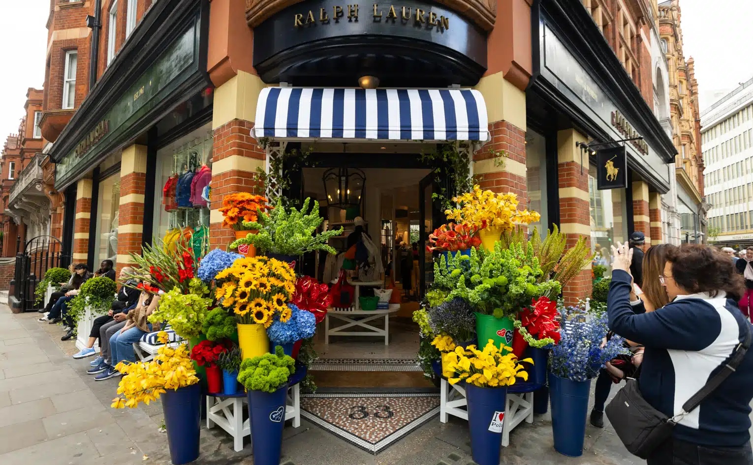 Ralph Lauren store at Chelsea In Bloom