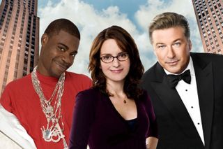 a promo shot of tracy jordan liz lemon and jack donaughey for 30 Rock