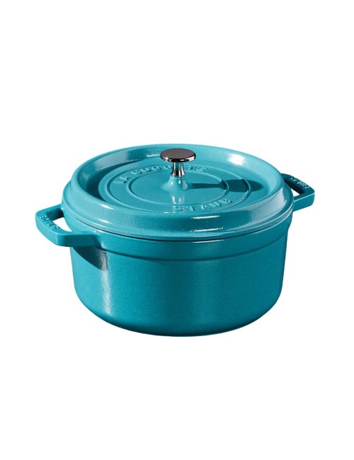 Staub &reg; 4-Qt Turquoise Round Cocotte