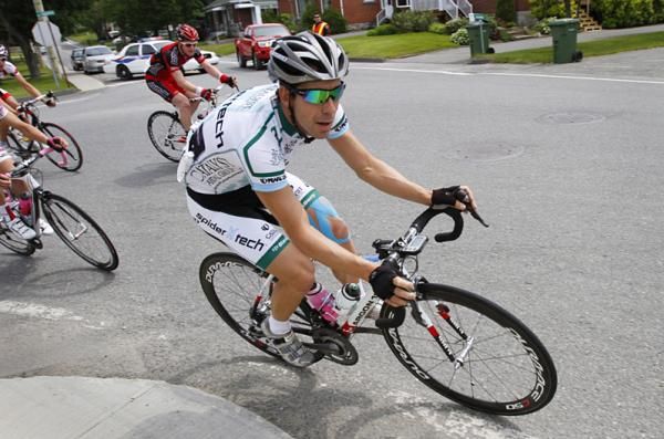 John Murphy (BMC), Francois Parisien (Spidertech-Planet Energy), Jean-Sebastien Perron (Garneau Club Chaussure), Darren Rolfe (Fly V Australia).