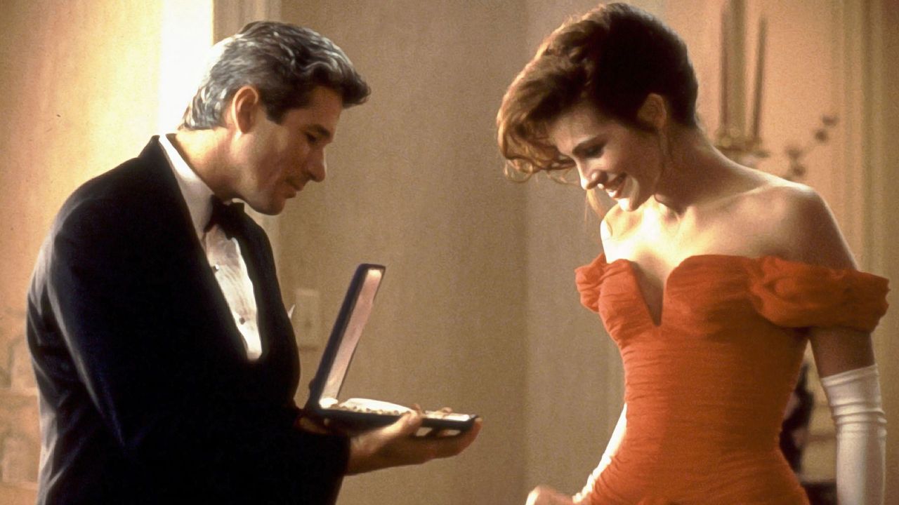 Richard Gere and Julia Roberts in Pretty Woman