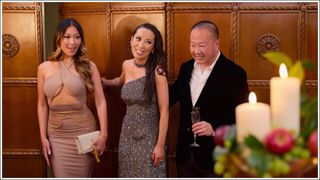 Devon Diep, Christine Chiu and Dr. Gabriel Chiu in BLING EMPIRE season three