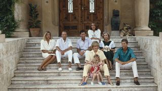 Prince Charles and Princess Diana holiday in Spain with the Spanish king and his family