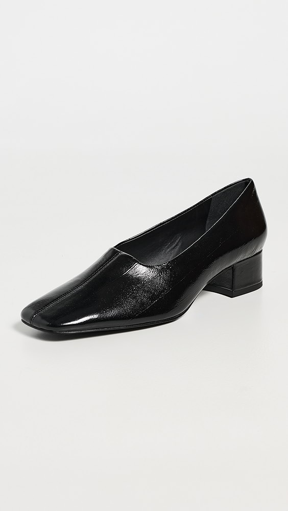 Inez Pumps - Black Eel