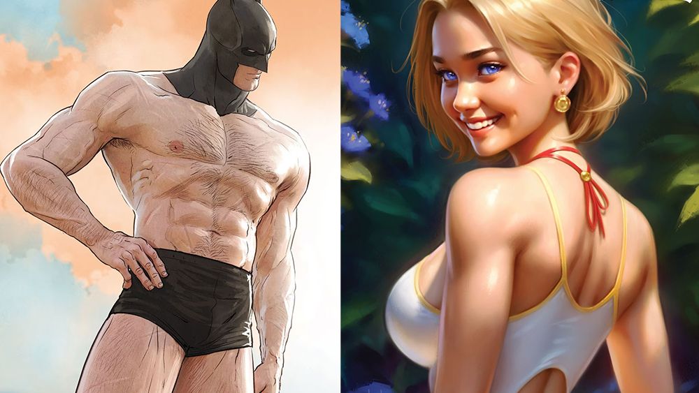 DC Comics swimsuit edition