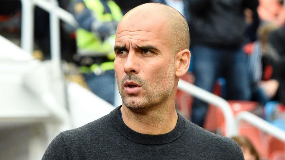 Manchester City boss Pep Guardiola