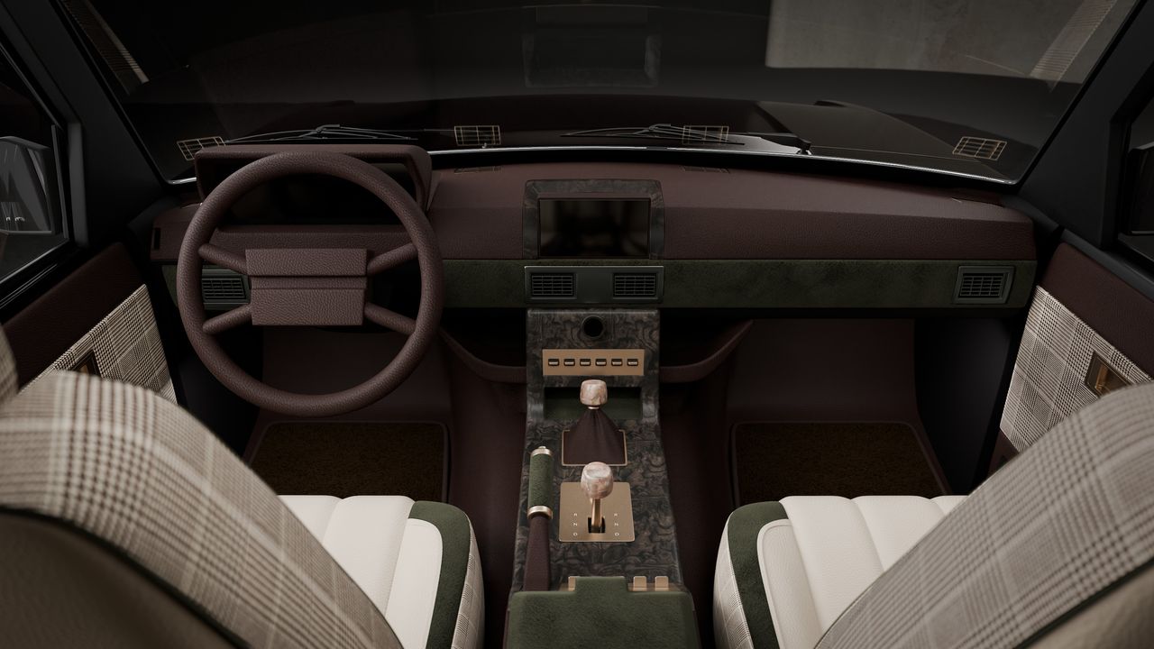 A typical bespoke configuration for the Range Rover Classic