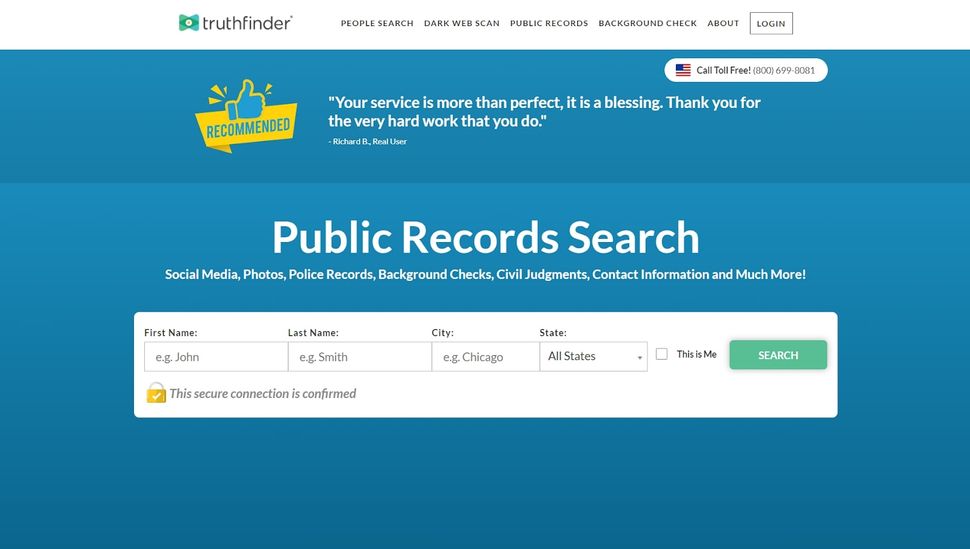 TruthFinder TechRadar