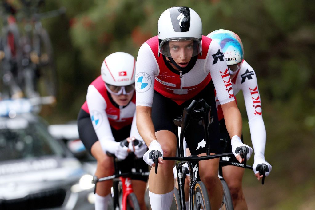 The Switzerland Team Relay 2022 women&#039;s trio 