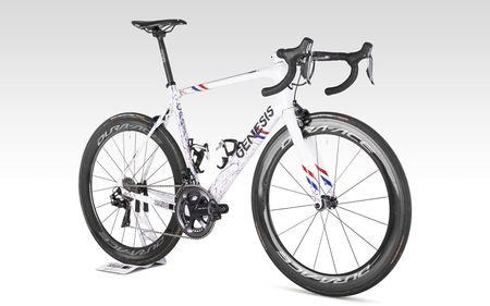 The bike was painted by custom paint specialists ColourBurn Studio in Bristol