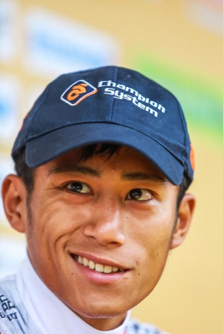 Feng Chun Kai can smile