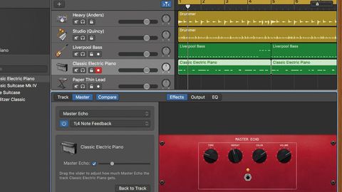 cannot enable multiple tracks for recording garageband 10.1