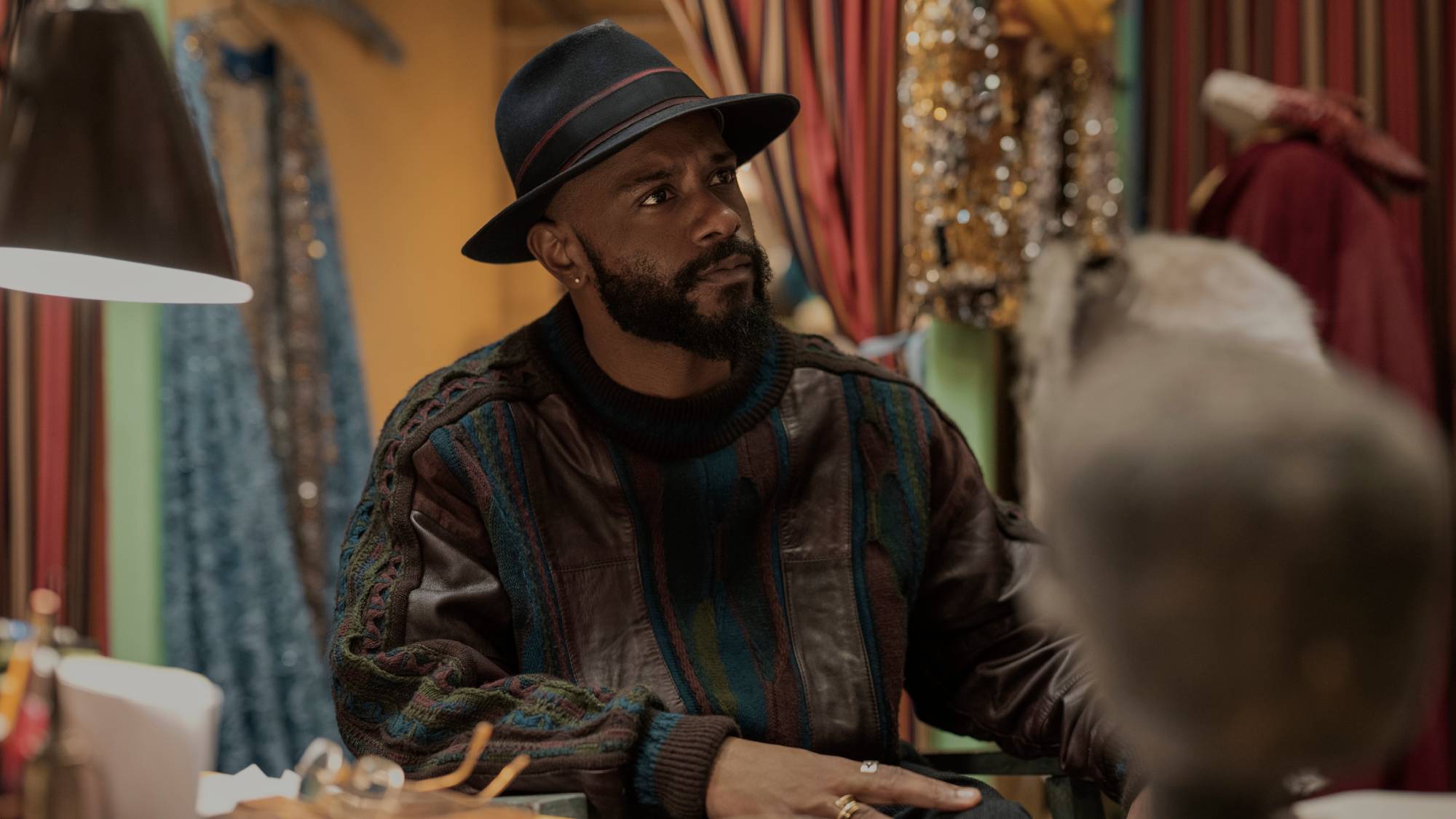 LaKeith Stanfield as Grofield in &quot;Play Dirty&quot; on Prime Video