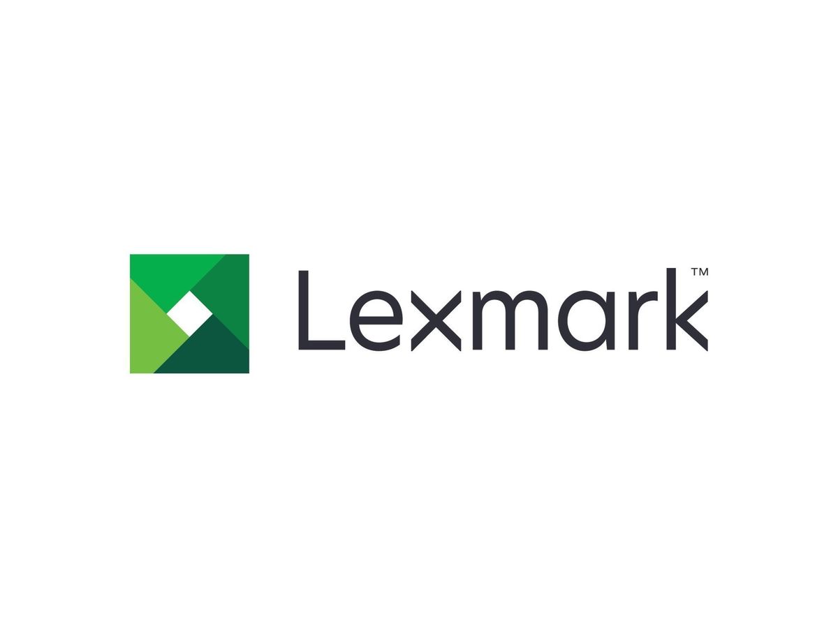 Lexmark logo on white background