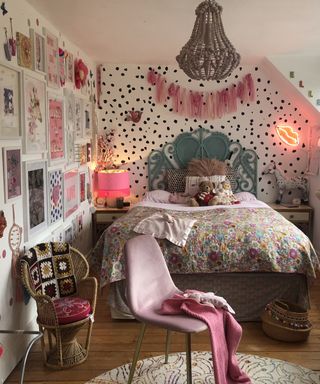 Maximalist bedroom scheme by Cult Furniture
