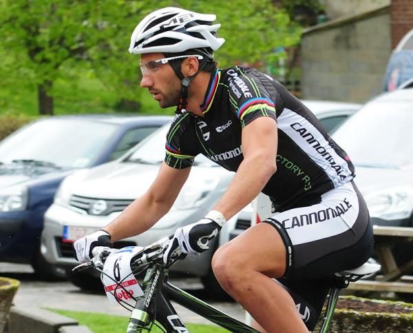 Manuel Fumic (Cannondale) went into the lead immediately.