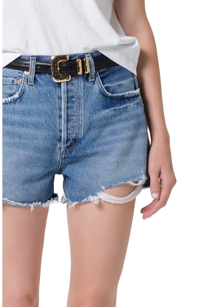 Marlow Distressed Denim Cutoff Shorts