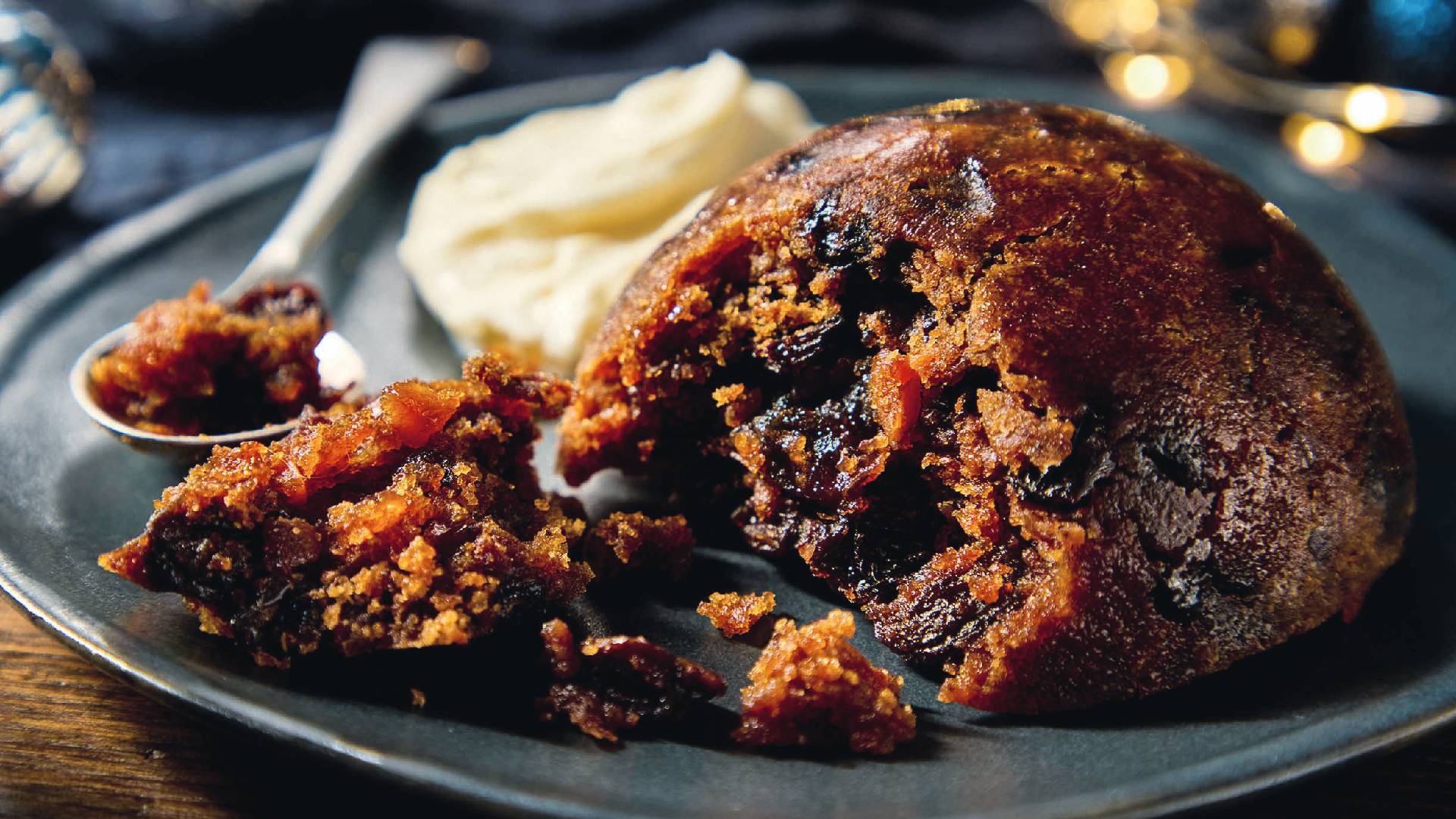 Morrisons free from Christmas pudding