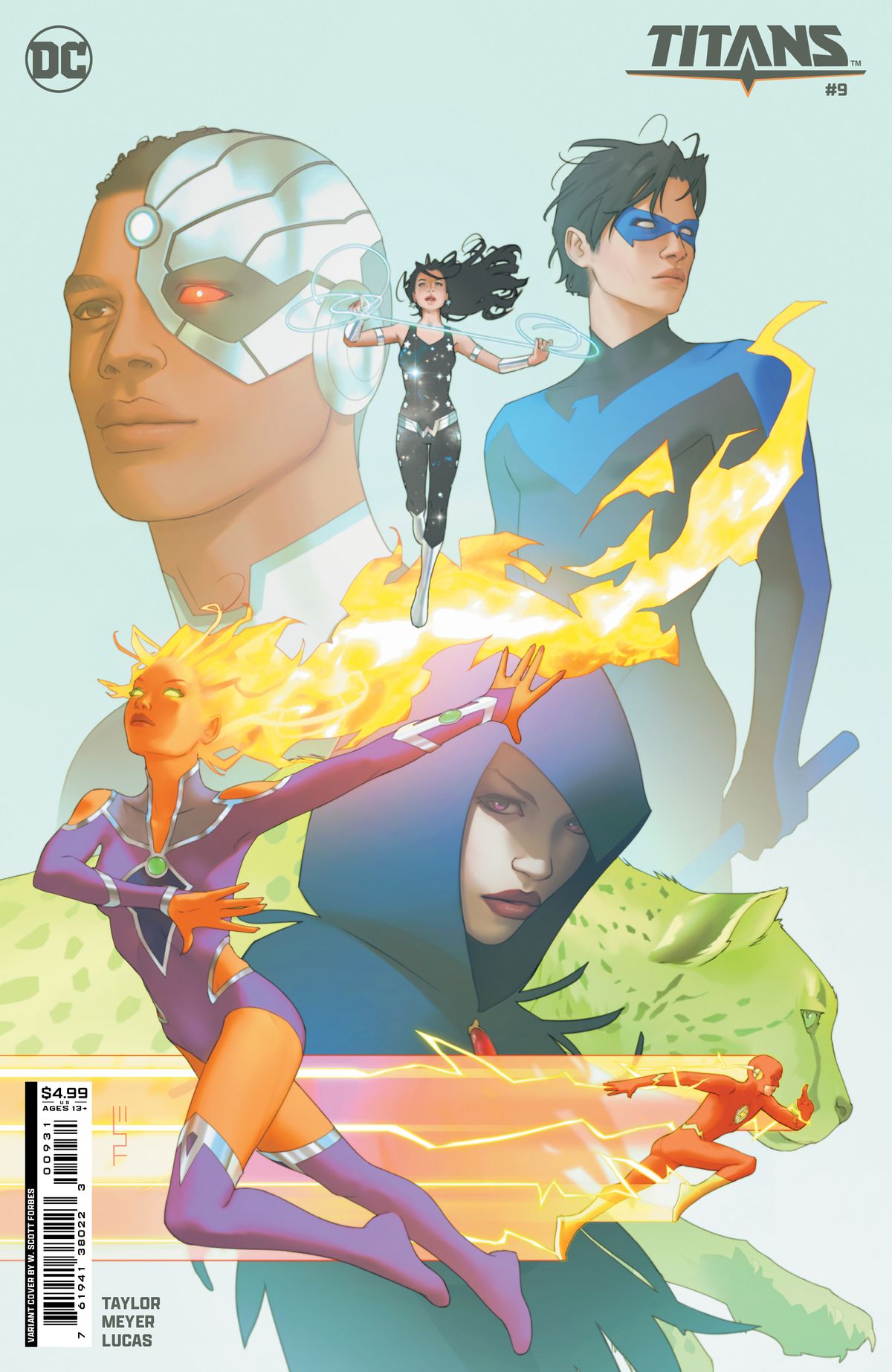 Covers from Titans #9