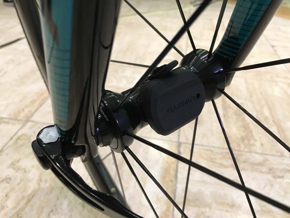 The Garmin sensor