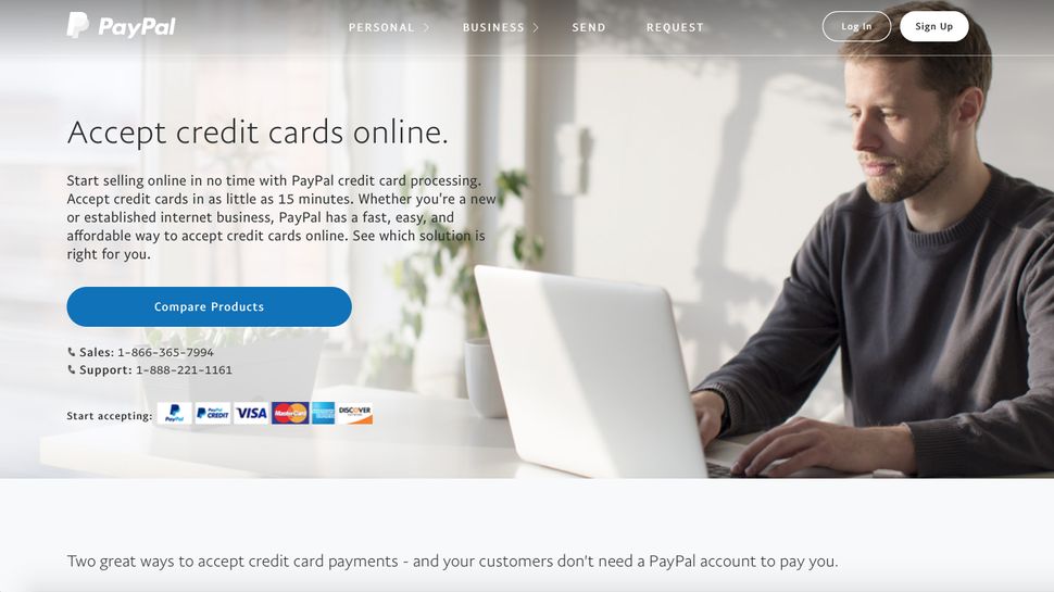 PayPal credit card processing TechRadar