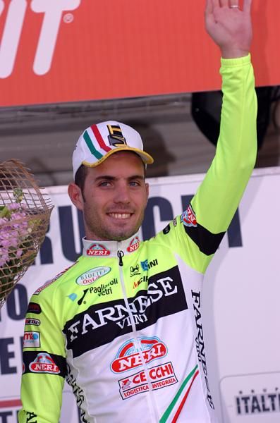 Elia Favilli (Farnese Vini - Neri Sottoli) took second in the GP Costa Degli Etruschi