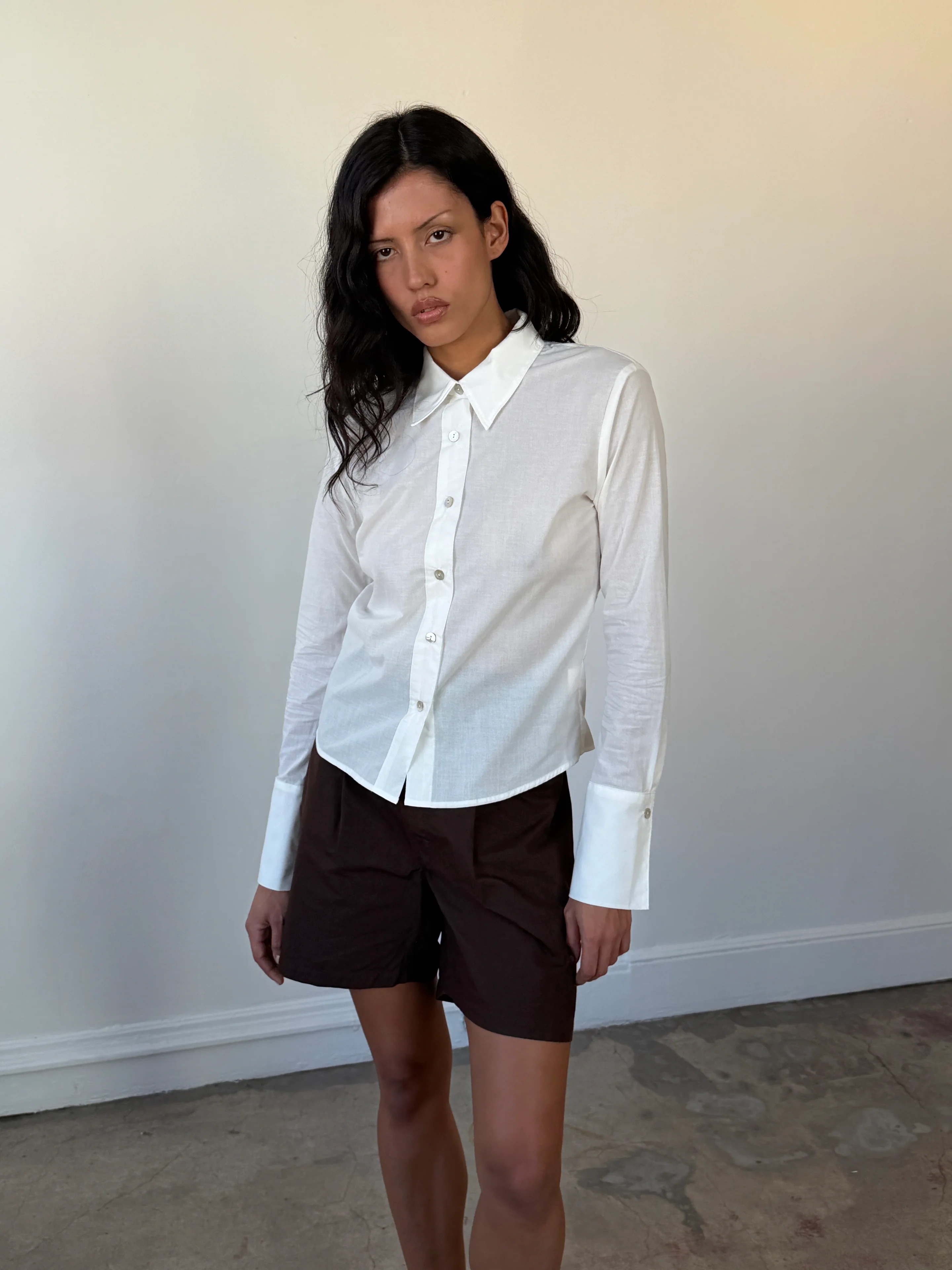Charlie Beads, Charlie Button Up White
