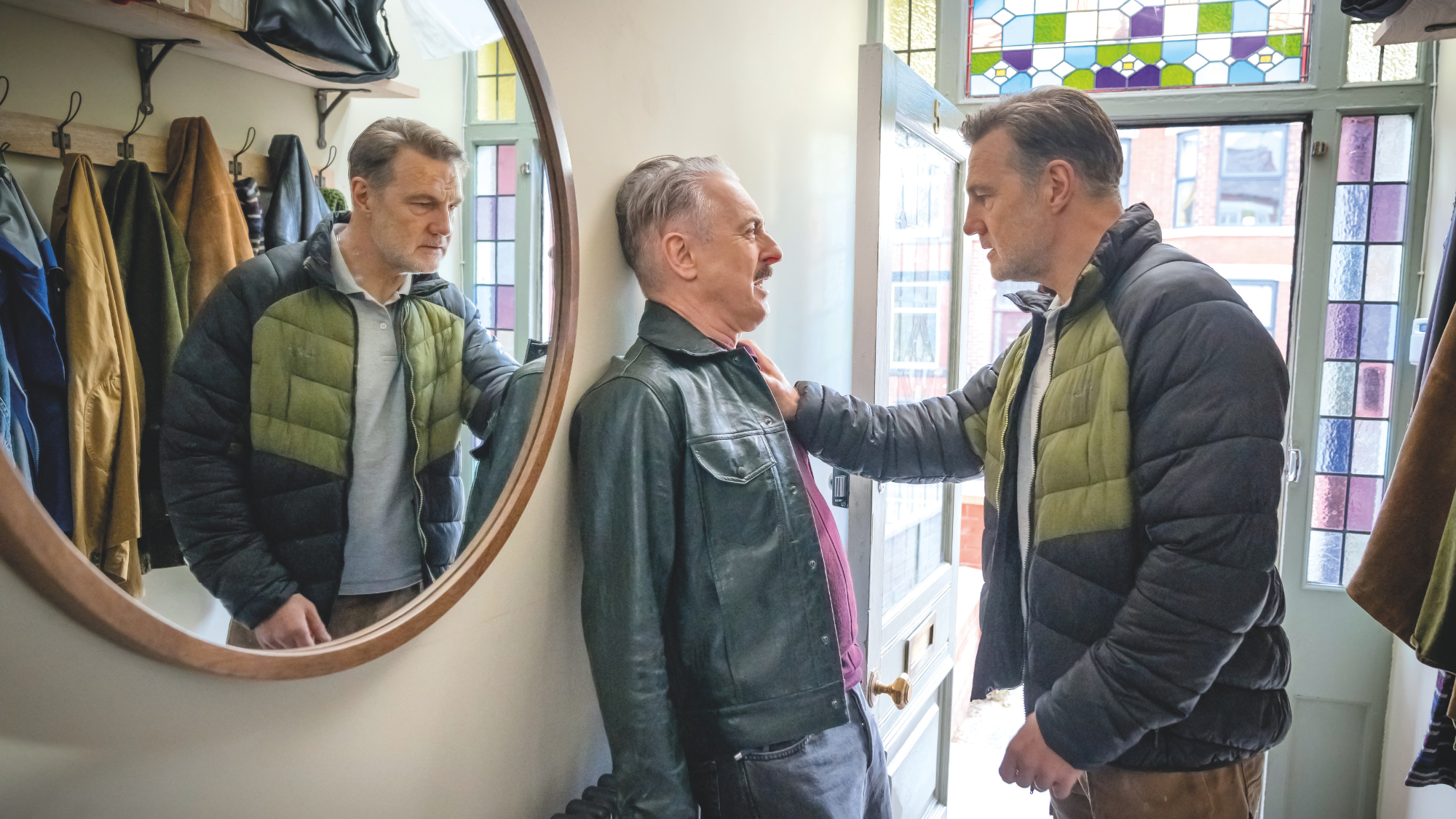 Alan Cumming and David Morrissey