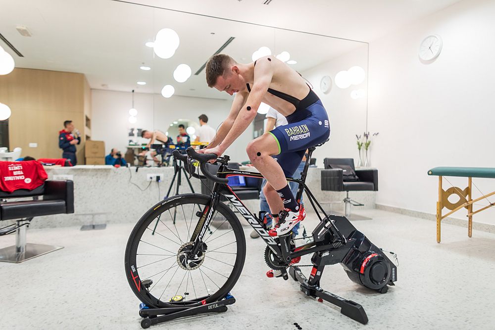 Bahrain-Merida team camp, riders undergo training and testing ahead of the 2019 season