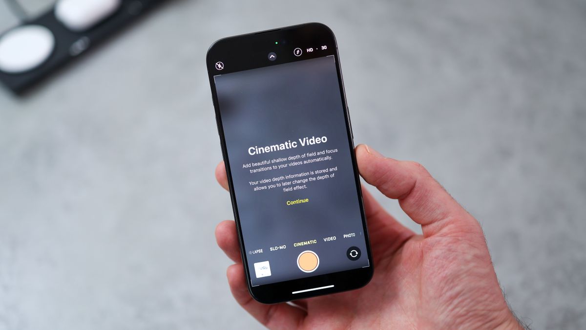 A photo of the iPhone 15 Pro